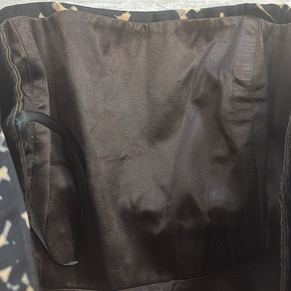 Milly New York Silk Strapless Black Cocktail party Dress Sz 6 - Picture 7 of 9